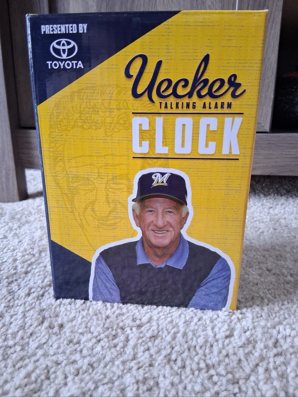 2016 Milwaukee Brewers Bob Uecker 